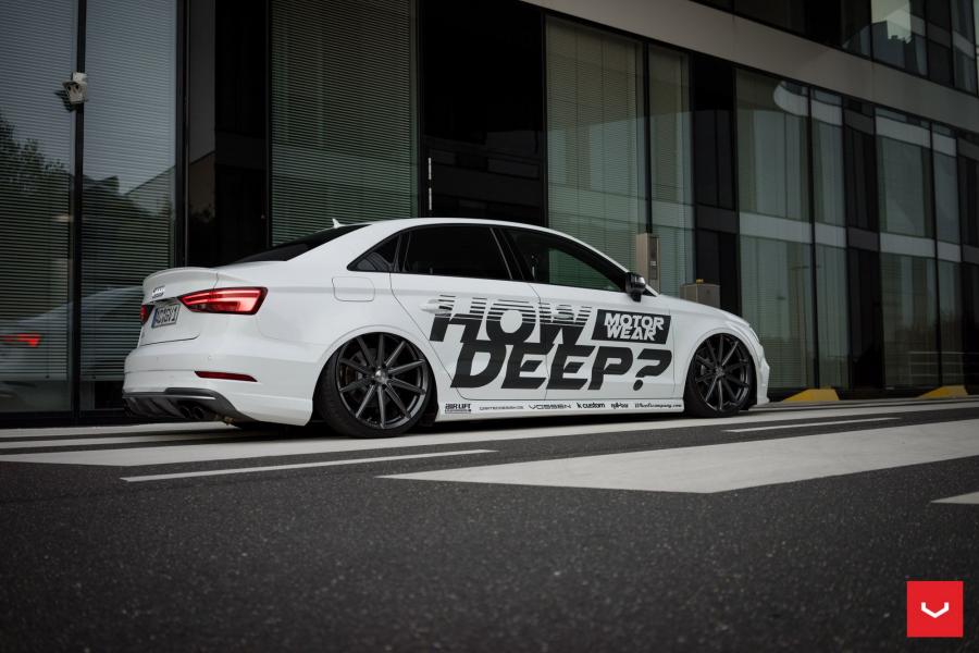  Audi S3 Sedan on Vossen Wheels (VFS10) 2017 года  (фото 48 из 52)